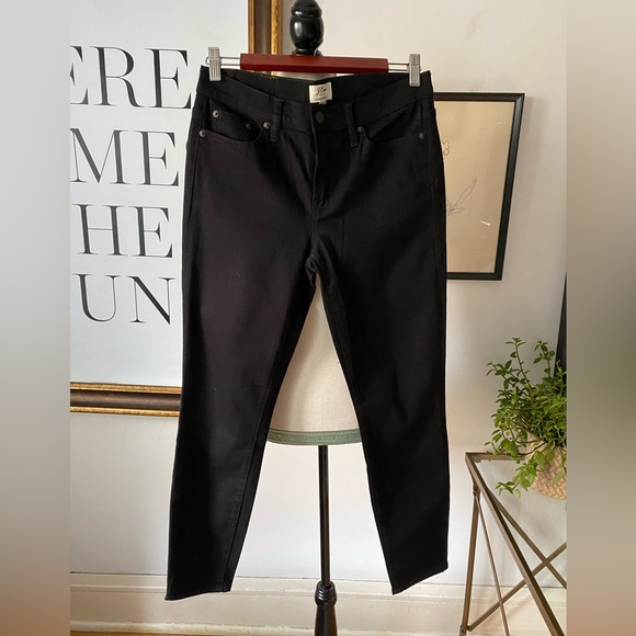 J.Crew Black Toothpick Jean - Picture 1 of 8
